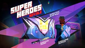 Free Fire Superheroes Royale rewards: Gloo Wall - Super Pixel, Backpack - Super Fusion, and more