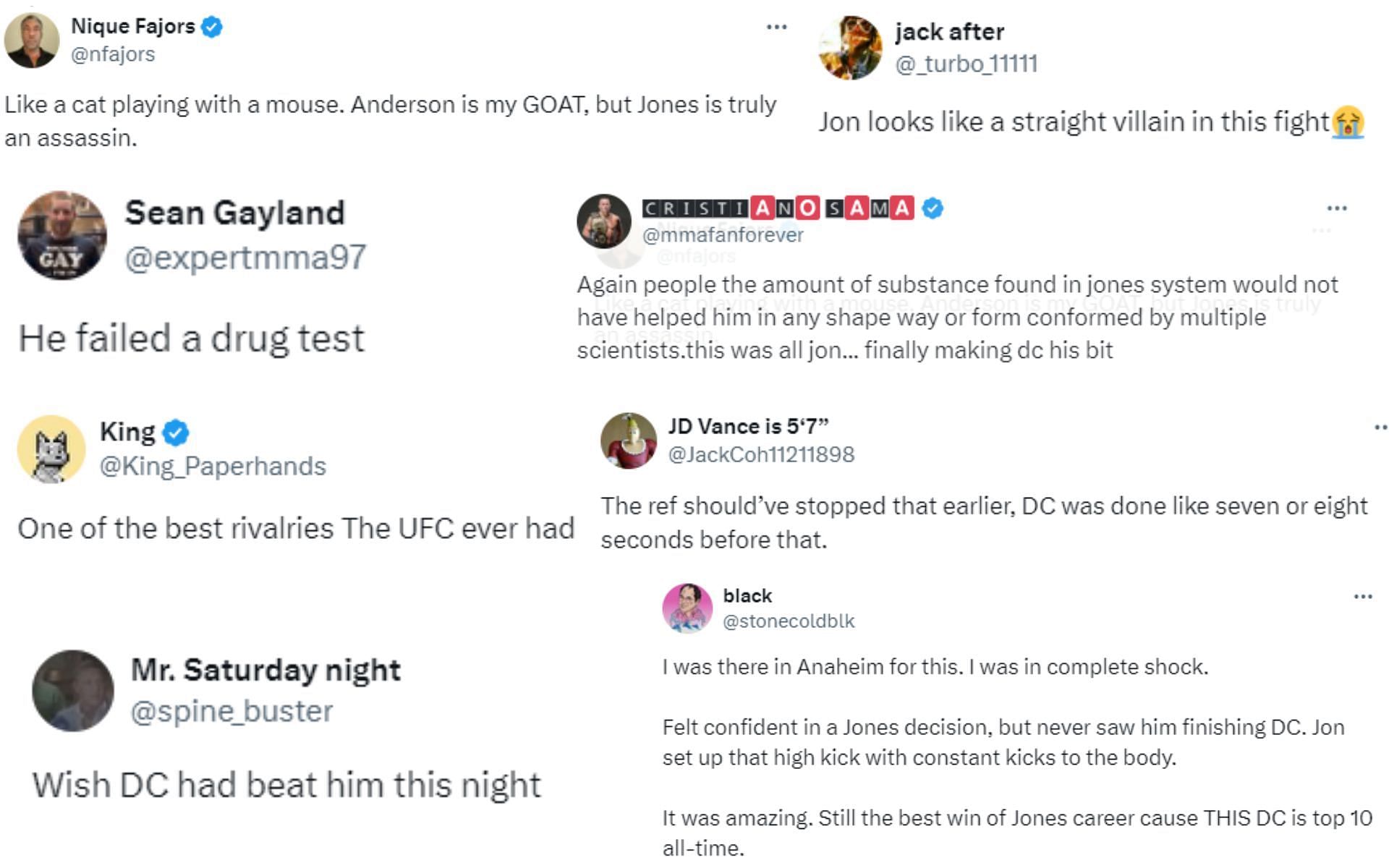 MMA fans react to Jon Jones vs. Daniel Cormier 2