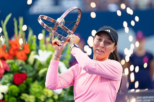 Jessica Pegula at the Canadian Open 2024. (Photo: Getty)