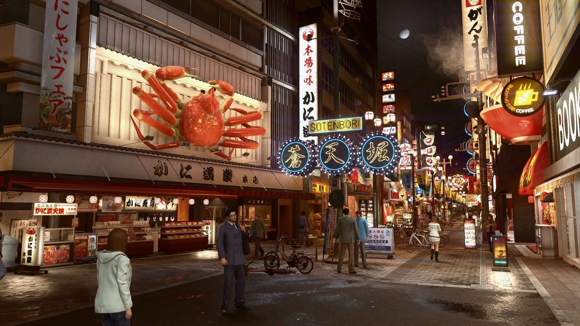 Kamurocho is painstakingly detailed (Image via SEGA)