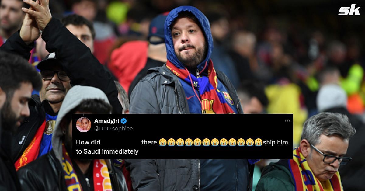 Barcelona fans reacted on social media