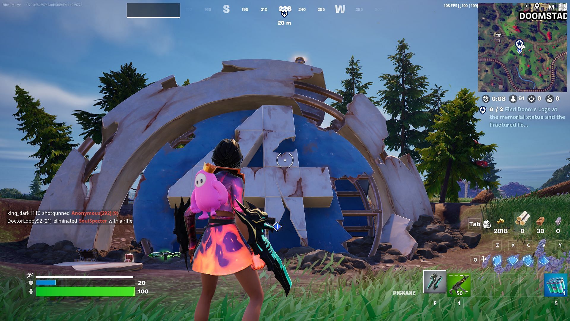 Are We Doomed? Story Quests in Fortnite Chapter 5 Season 4 shed major light on the developments on the island (Image via Epic Games)