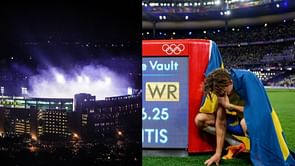 World record holder Mondo Duplantis on the atmosphere in Paris: "I was going down the runway and it was so loud.... It sounded like Tiger Stadium."