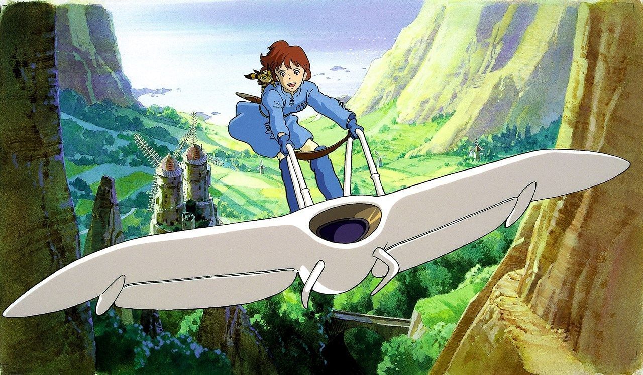 Nausicaa of the Valley of the Wind (Image via Topcraft)