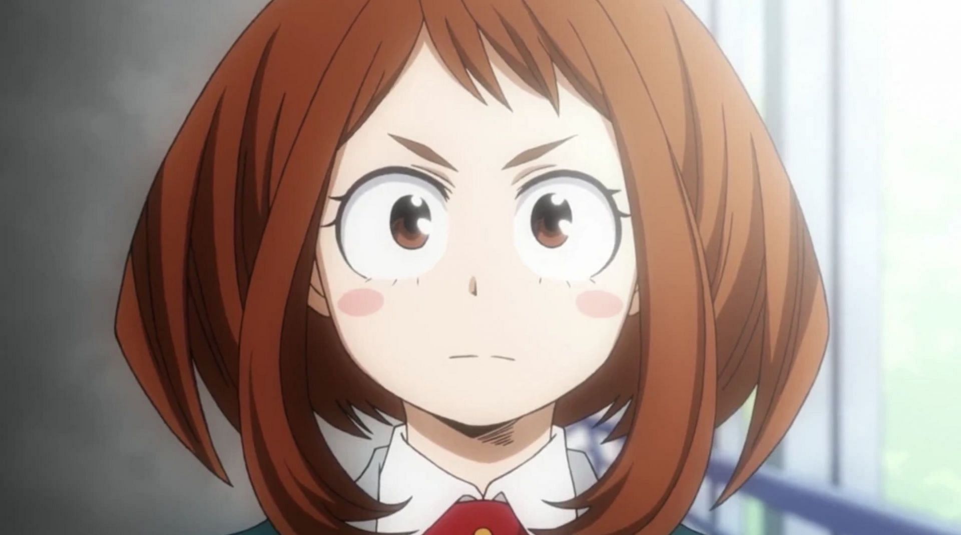 Ochako Uraraka as seen in anime (Image via Studio Bones)