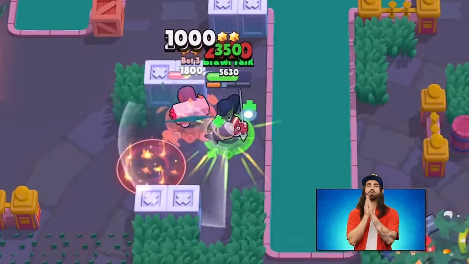 Kenji using a wide dash (Image via Supercell)