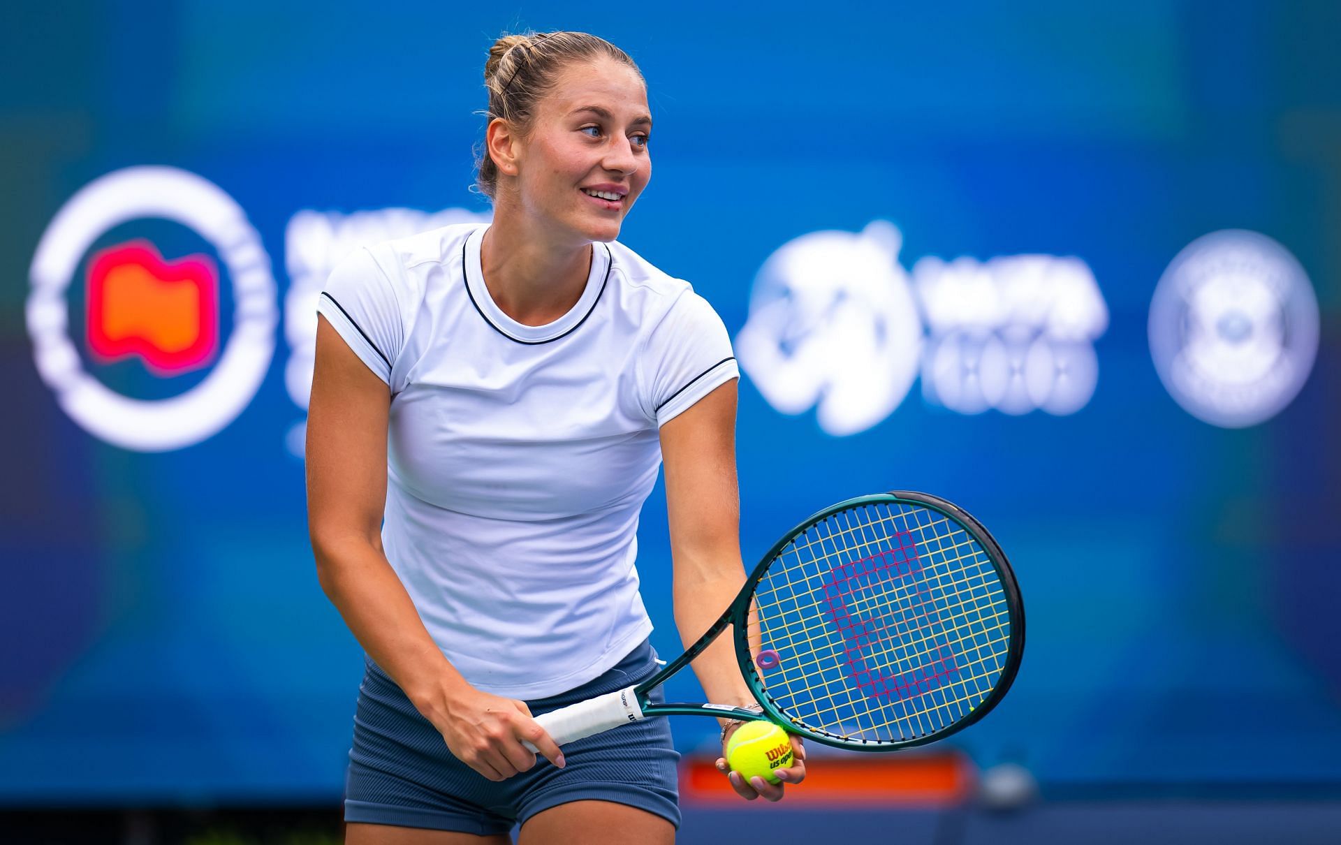 Marta Kostyuk in practice at the 2024 National Bank Open Presented by Rogers - Previews - Source: Getty