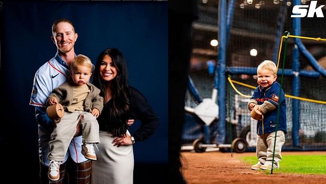 Josh Hader's wife Maria chronicles son Lucas' latest obsession over two sports that involve swinging