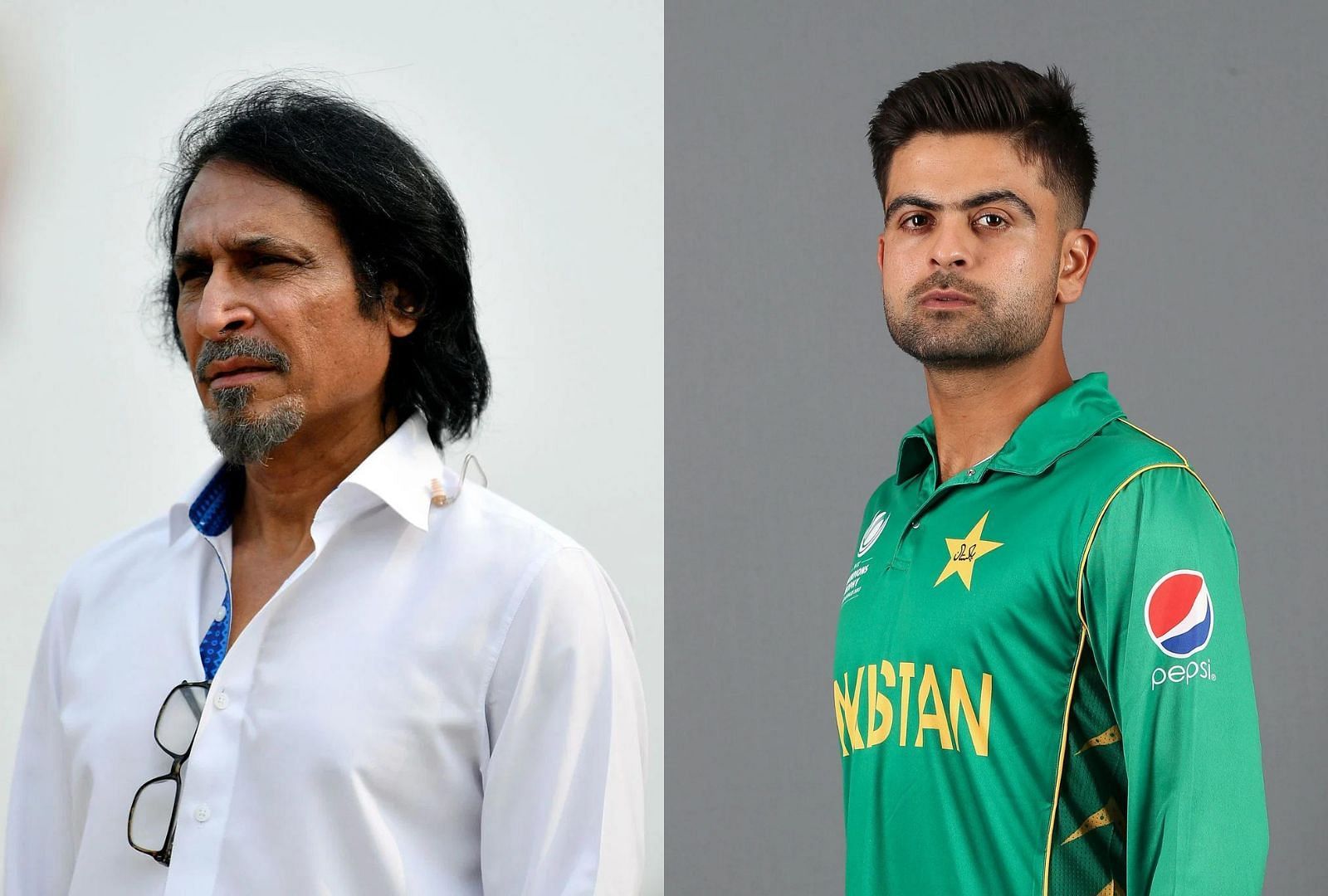 Rameez Raja (L) and Ahmed Shahzad (R). (PC: Getty)