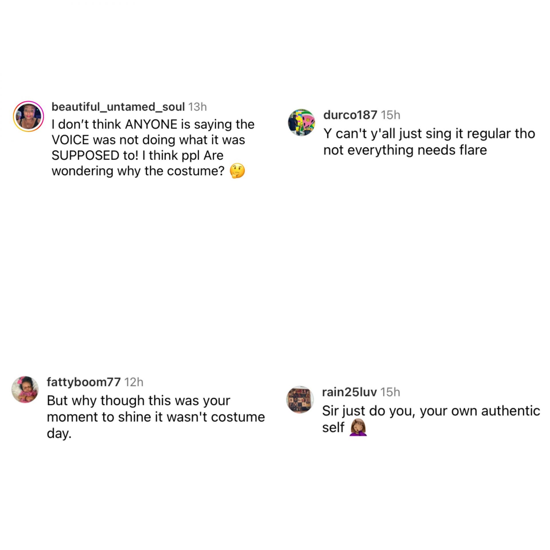 Comments on Gibson&#039;s Instagram post (Image via Instagram)