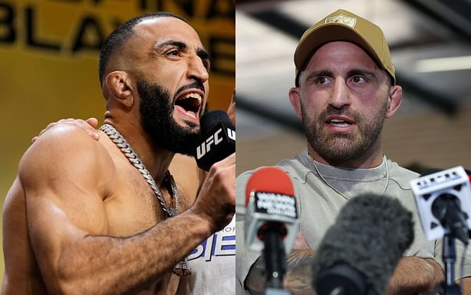 Belal Muhammad gives four-word reaction to Alexander Volkanovski's outburst on social media