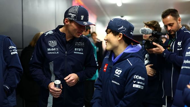 Yuki Tsunoda reckons he’s “ready to fight” against Max Verstappen and other "higher positions"
