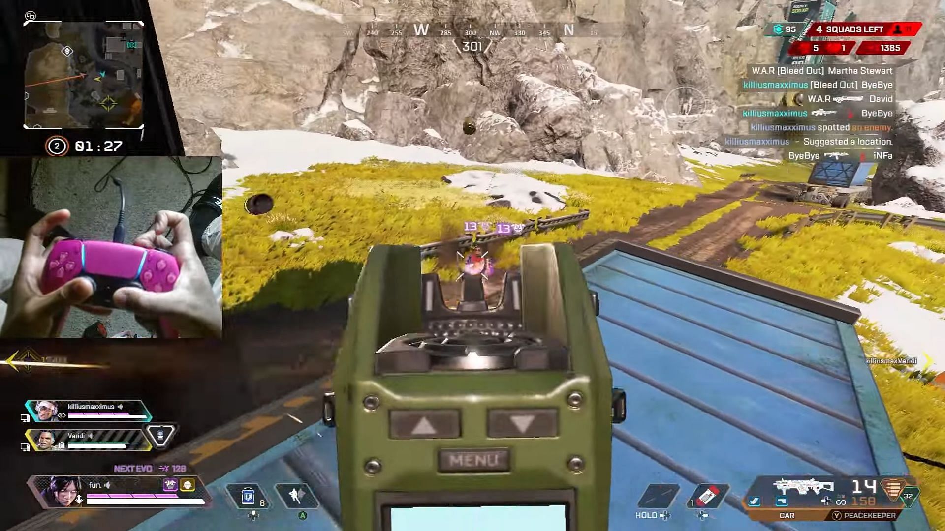 Is the controller going to get nerfed in Season 22 of Apex Legends (Image via Respawn Entertainment)