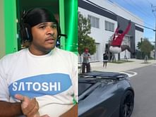 AMP Fanum plans on recreating IShowSpeed's viral stunt by jumping over Kai Cenat, Duke Dennis, and his Lamborghini Urus'