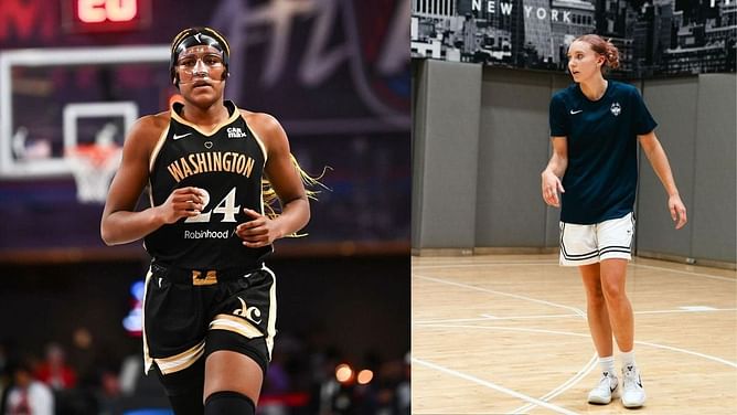 WATCH: UConn star Paige Bueckers has 'heart-eye' reaction to former teammate Aaliyah Edwards’ game against Minnesota Lynx