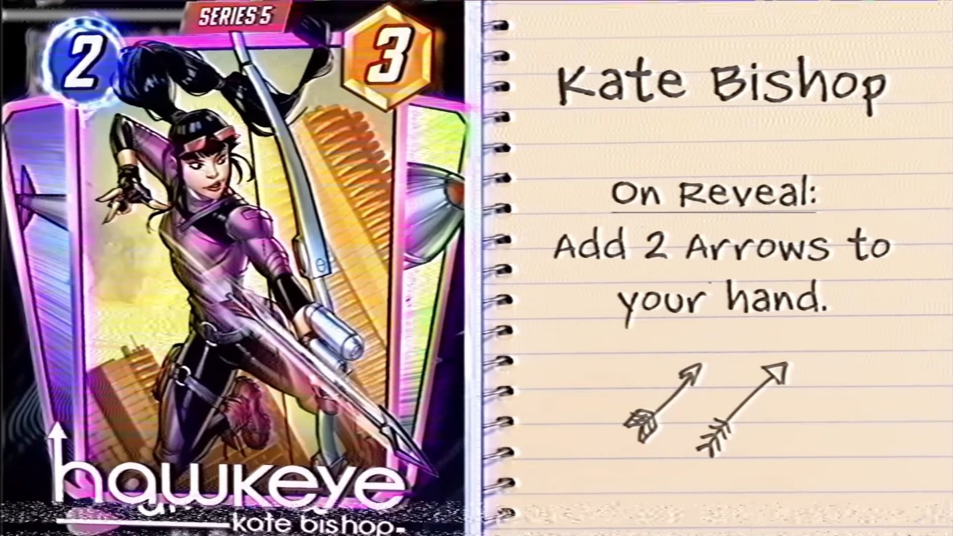  Kate Bishop is coming with her four arrows (Image via Nuverse)