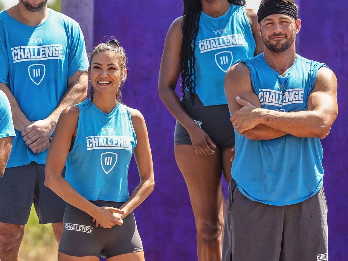 Tony and Averey from episode 4 of The Challenge 40 ( Image via Instagram/ @t_raines )