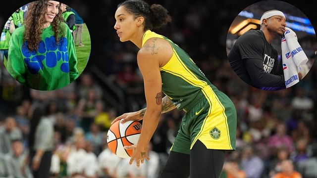 Sue Bird and Isaiah Thomas are among the top basketball stars that reacted to Gabby Williams return to Seattle (Images via IMAGN)