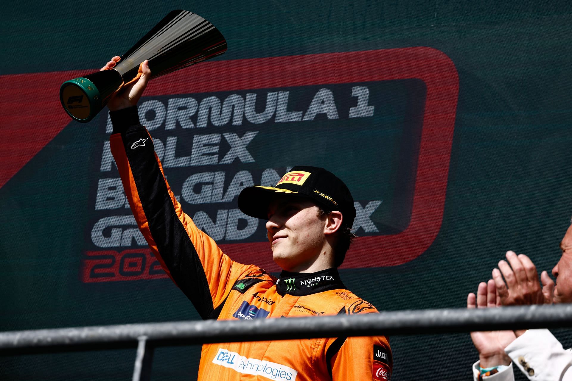 Lamdo Norris of McLaren at F1 Belgian Grand Prix 2024 - Getty Images