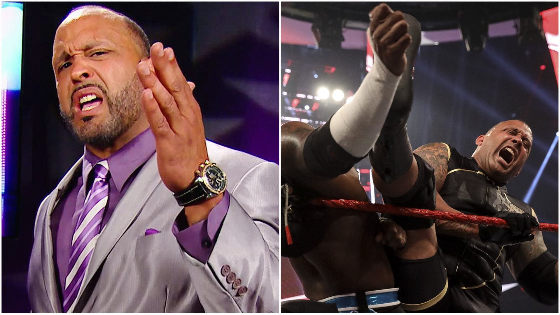 MVP cuts a promo on WWE RAW, MVP delivers his finisher kick