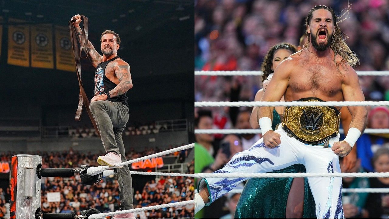 Seth Rollins was the special guest referee during CM Punk