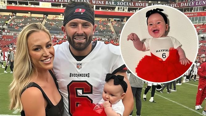 In Photos: Baker Mayfield's wife Emily Wilkinson recaps daughter's first NFL game