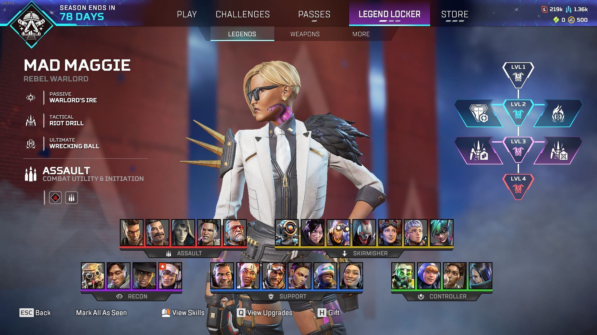 Top 5 legends in apex legends season 22