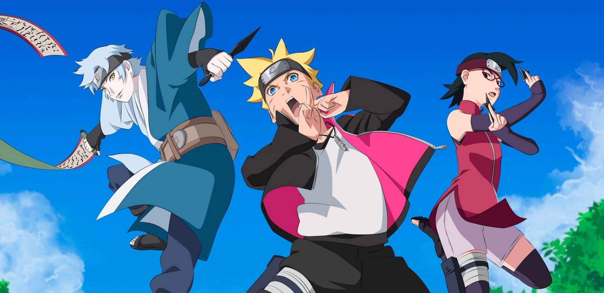 Team 7 as seen in the anime (Image via Studio Pierrot)