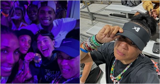 IN PHOTOS: South Carolina's Dawn Staley celebrates USWNT winning gold medal against Brazil, its first since 2012