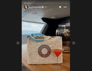 Paulina's LV handbag. (Credits: @paulinagretzky Instagram)