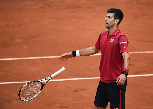 Novak Djokovic celebrates winning the French Open in 2016 [Source: Getty]