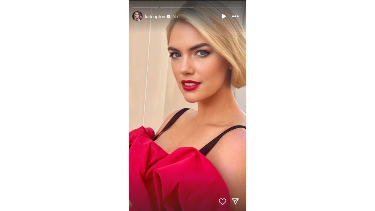 Kate Upton&#039;s Instagram story