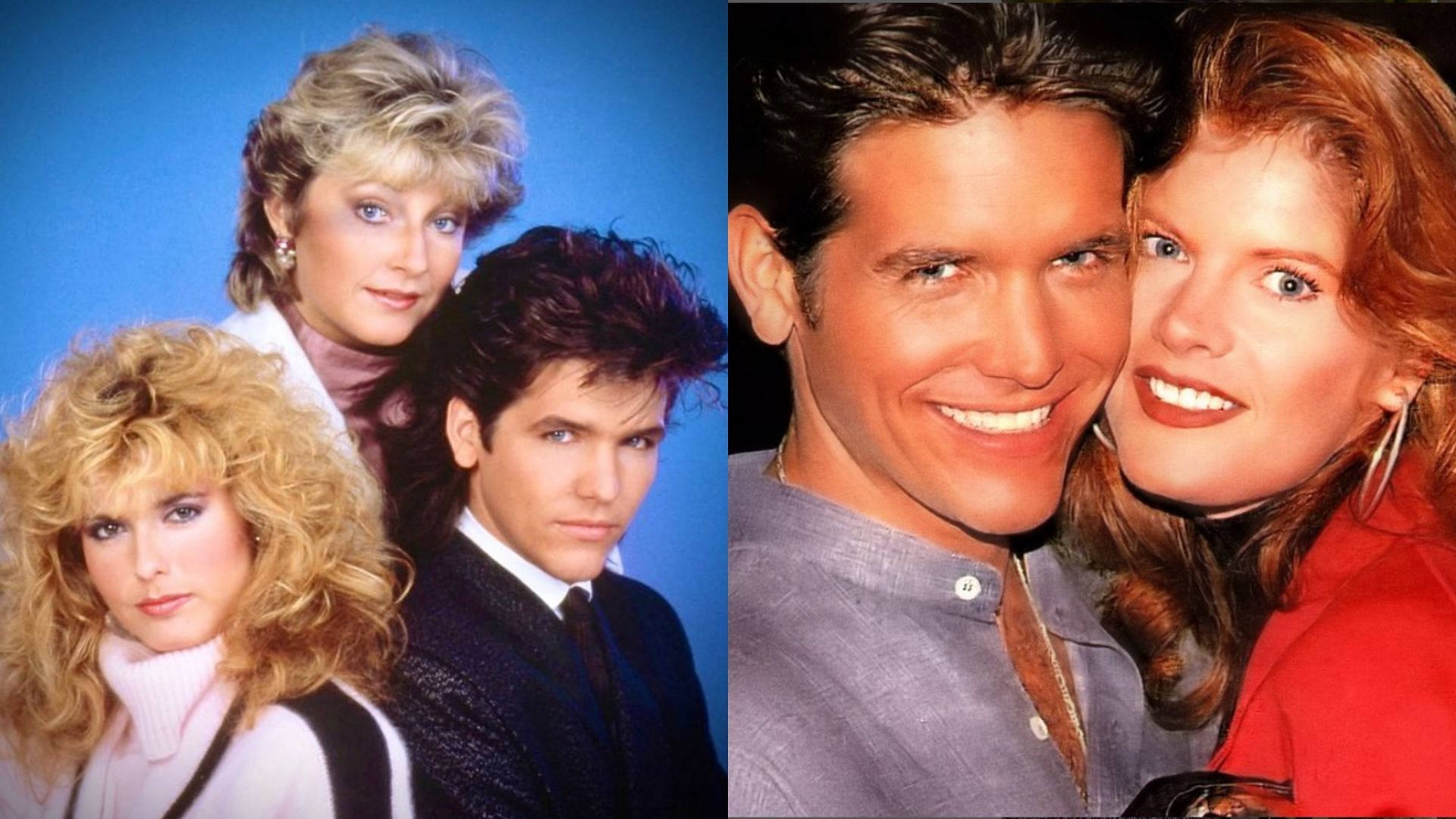 Danny Romalotti in throwback images from The Young and the Restless (Image via Instagram/@therealmichaeldamian)