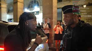 "Just free Travis": Kai Cenat requests police officers in Paris to let Travis Scott go on IRL stream