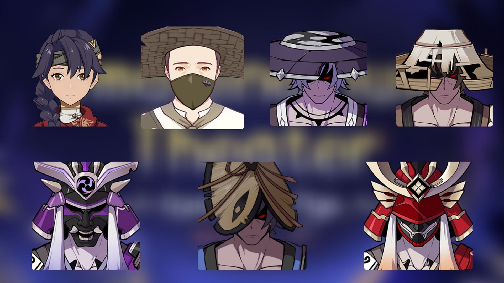 One of the groups of enemies lined up in Act 2 (Image via HoYoverse)