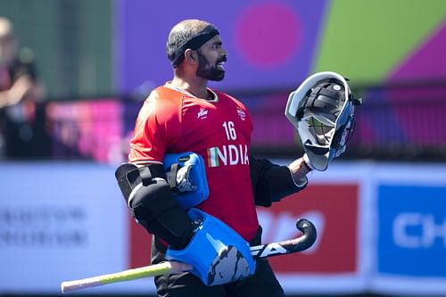 India's goalkeeper, PR Sreejesh, performed exceptionally at Paris Olympics 2024. (Image via getty)