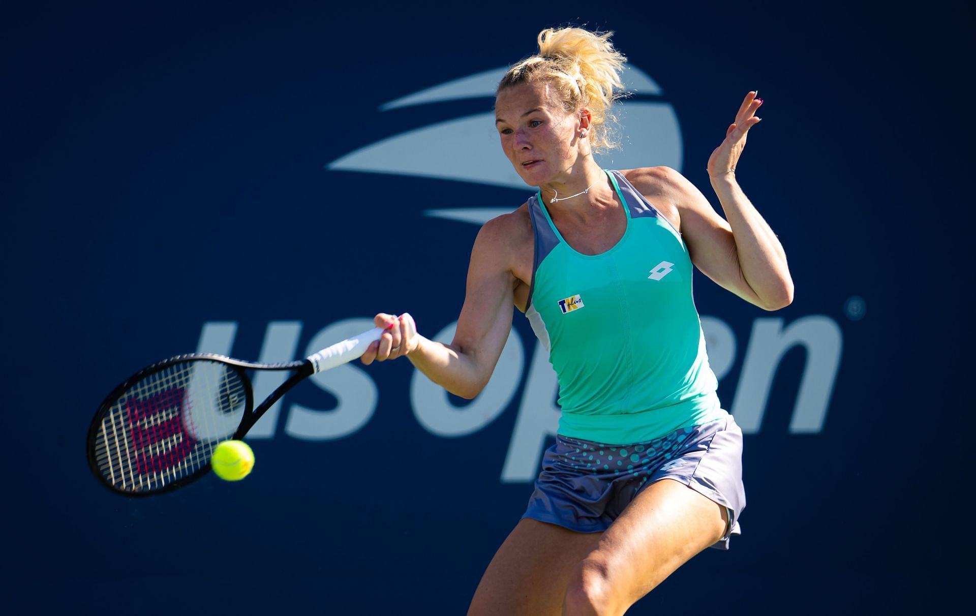 Siniakova is still playing at the Tennis in the Land Open (Source: Getty)