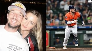 Alex Bregman's wife Reagan reacts to Astros star husband blasting homer in four straight games
