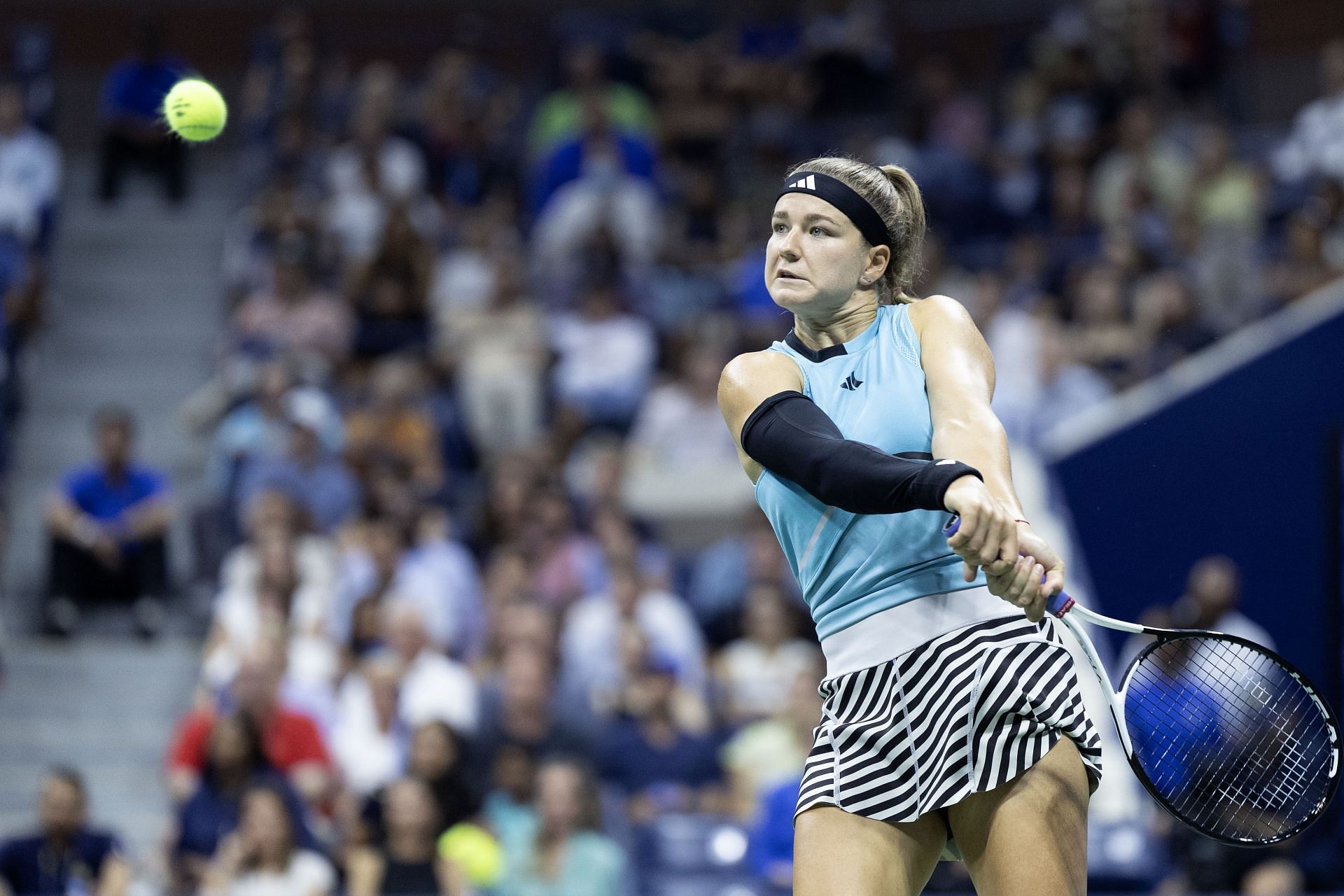 Karolina Muchova made the semifinal at last year's US Open (Image via Getty)