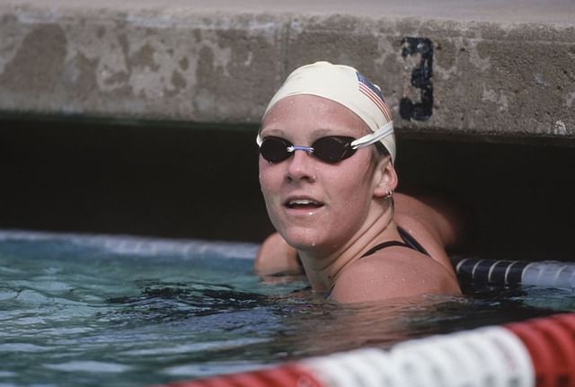 Jenny Thompson Training 1992 - Source: Getty