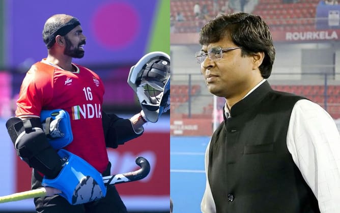 "PR Sreejesh is the god of Indian hockey" - Hockey India President Dilip Tirkey hails the legendary goalkeeper