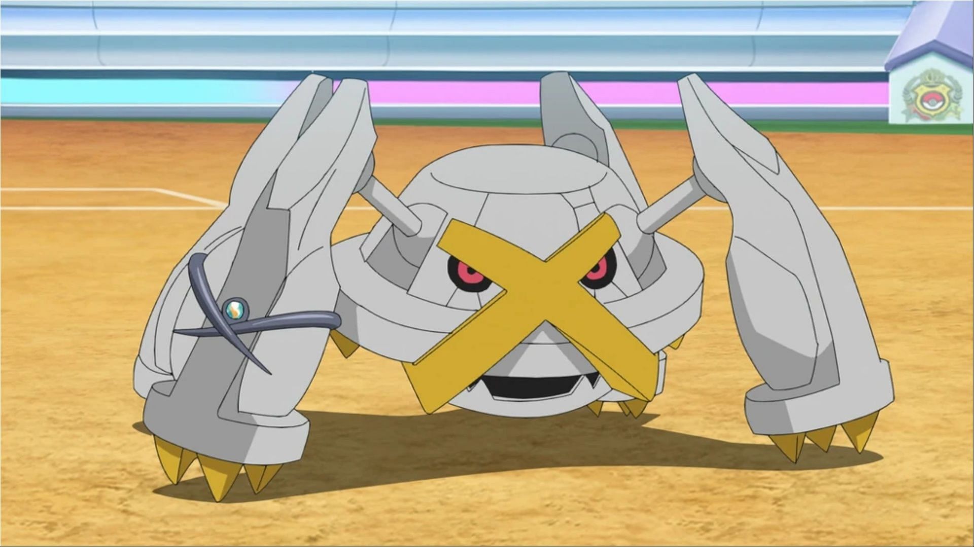 Shiny Metagross in Pokemon Anime (Image via TPC)