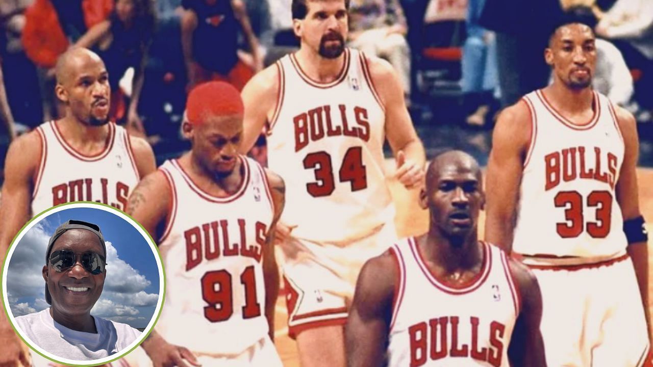 Ron Harper agrees with Isiah Thomas the Michael Jordan and the Bulls would not have won a championship without the late Jerry Krause. [photo: @hollywood_harp5, @isiahthomas]