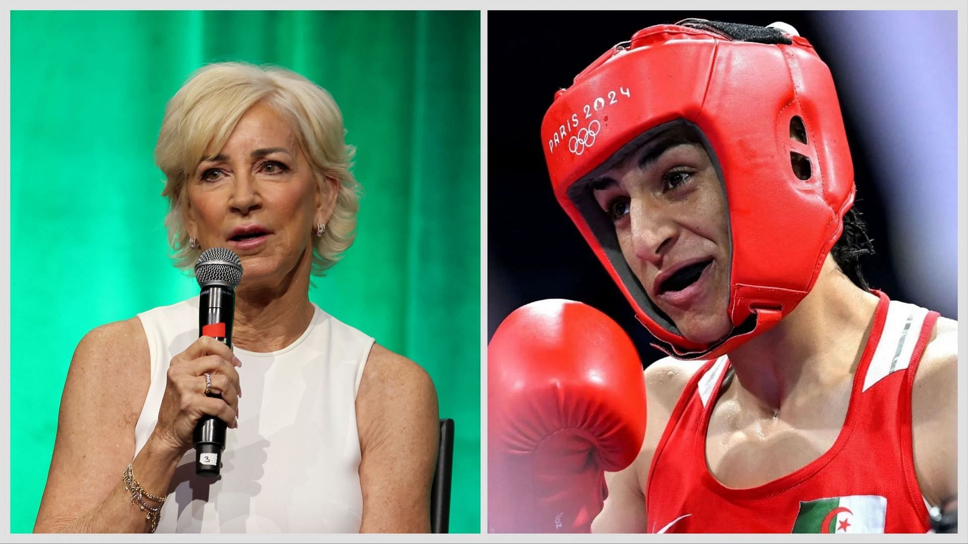 Fans criticized Chris Evert over her misinformed opinion on Algerian boxer Imane Khelif (Source: Getty)