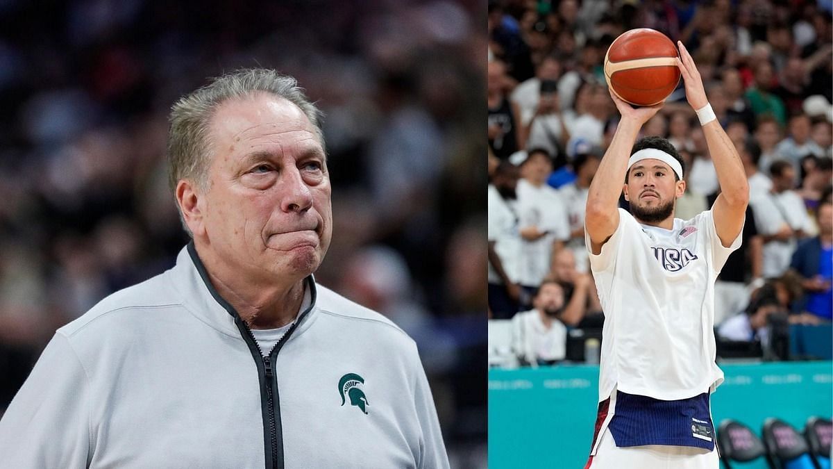 Tom Izzo, Devin Booker (Image credits: IMAGN)