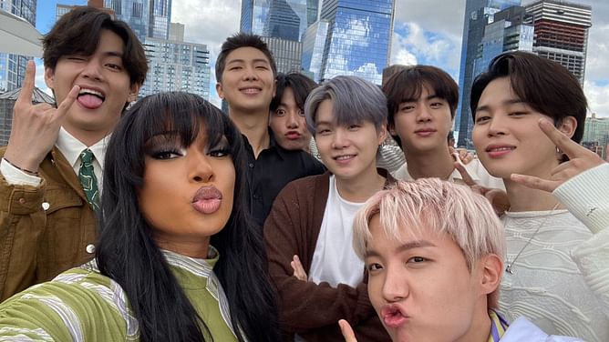 "ANOTHER MEGTAN COLLAB IS COMING??" - Fans speculate new BTS collaboration after Megan Thee Stallion's cryptic emoji tweet