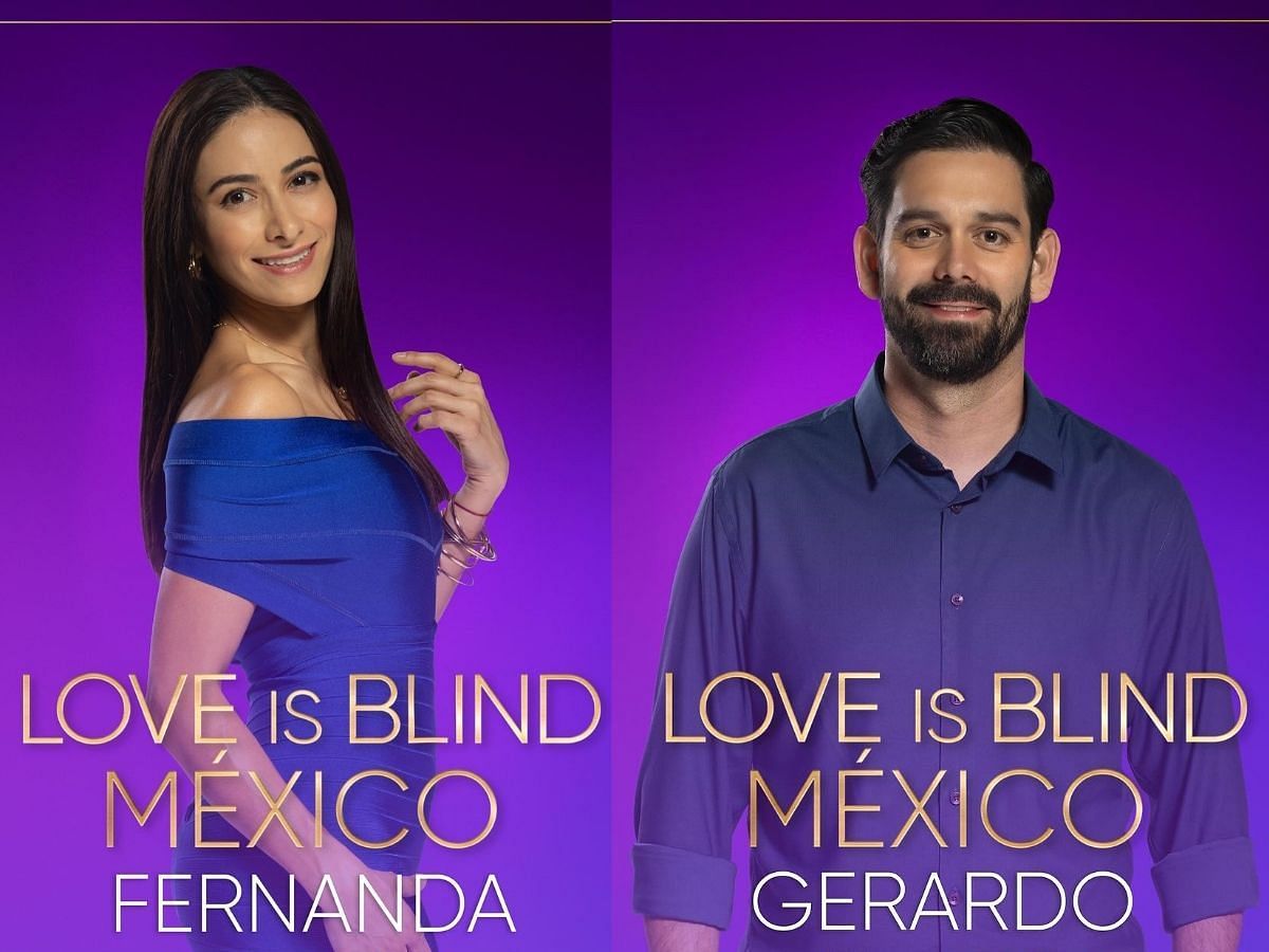 Love is Blind Mexico: Fernanda and Gerardo (Image via Instagram/ @lafeerrrr @soy.zapiain)