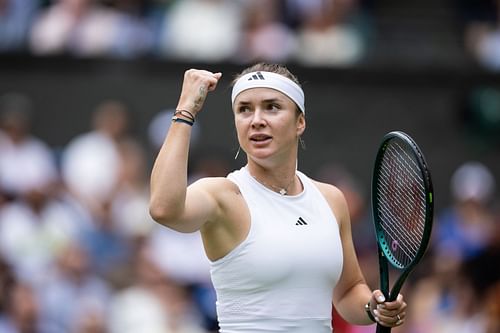 Elina Svitolina at The Wimbledon Championships 2024  [Source: Getty]