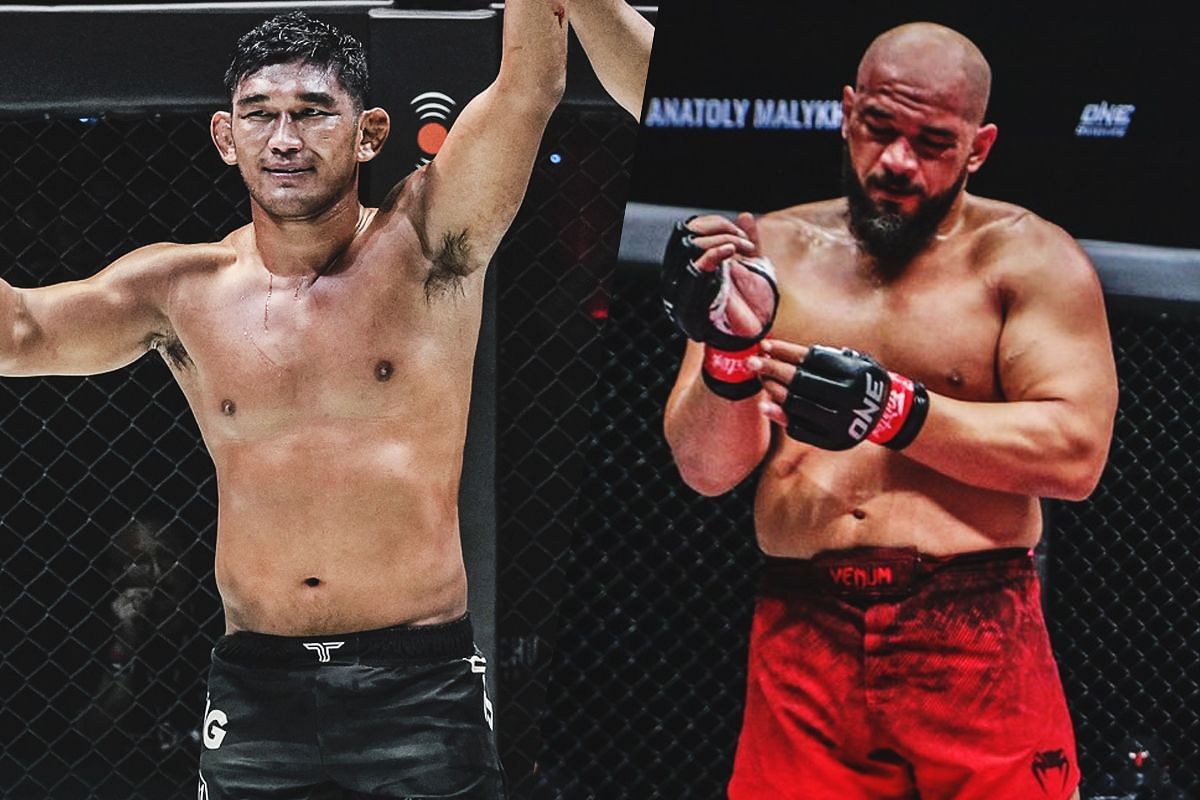 Aung La N Sang (left) and Alexandre Machado (right) | Image credit: ONE Championship