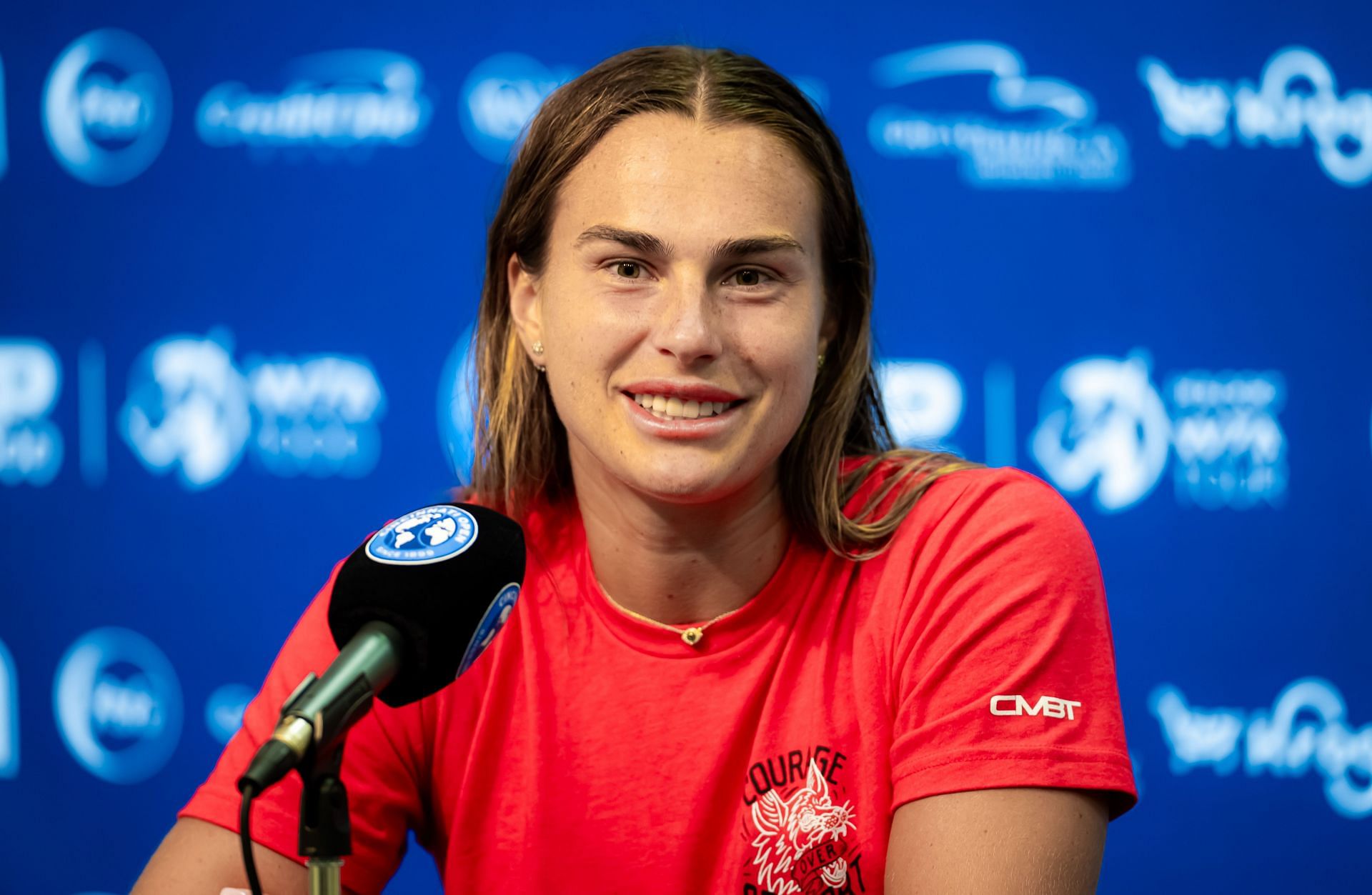 Aryna Sabalenka at the 2024 Cincinnati Open (Source: Getty Images)